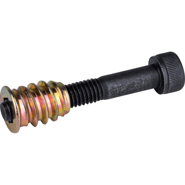 Main product image for Hex Driver Flush Nut Threaded Inserts M6 x 15 mm for Wood with Wrench 50-Pack081-1099